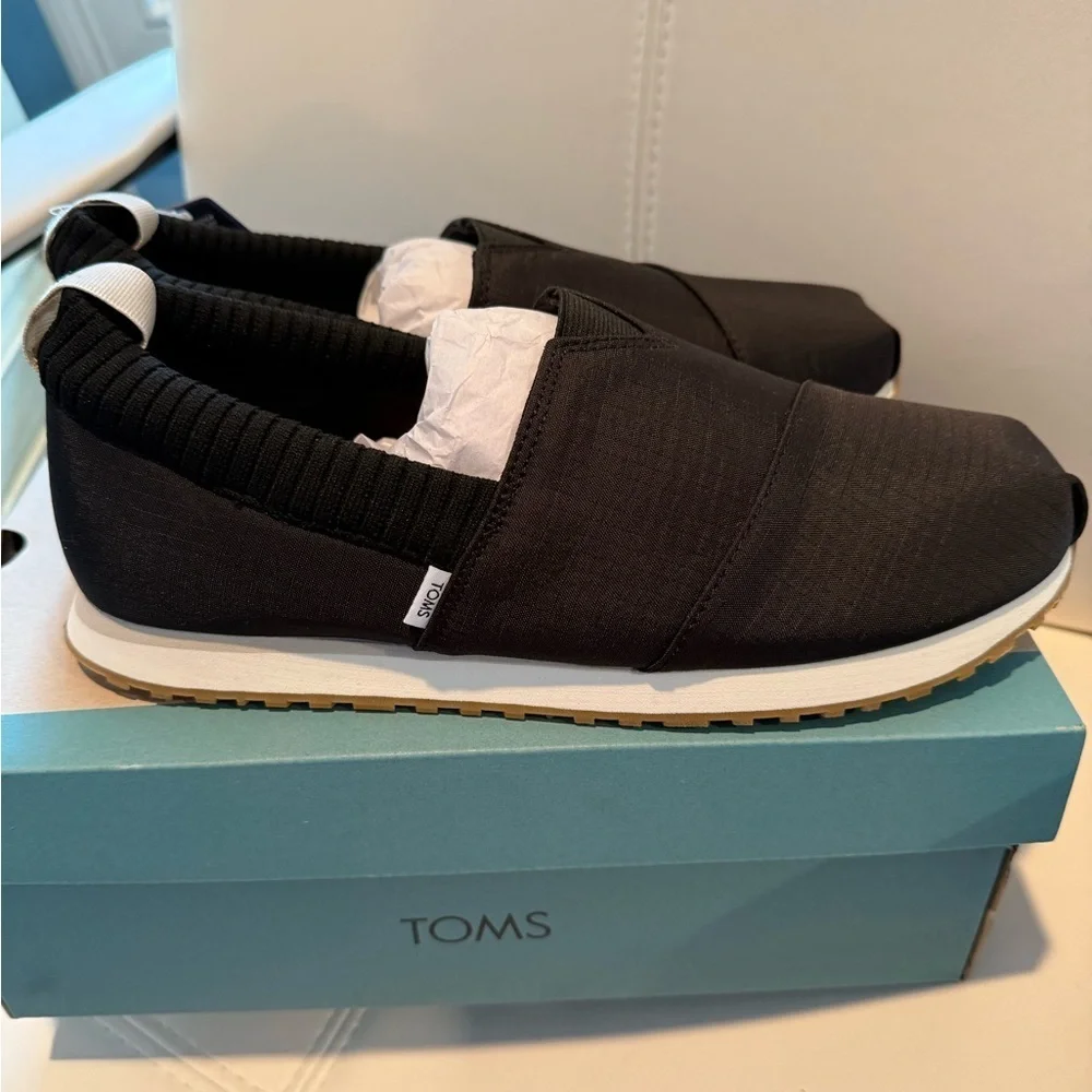 Men’s Toms Apargata Resident Black Size 8.5